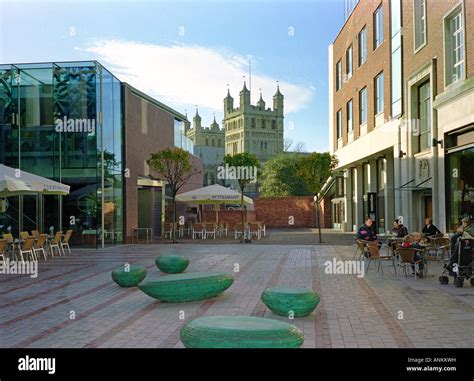 Exeter city centre shopping hi-res stock photography and images - Alamy