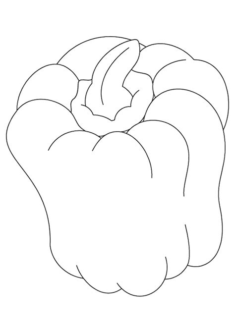 Pepper Printable Coloring Pages Coloring Pages