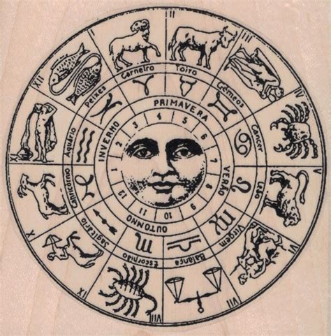 Zodiac Wheel 3 12 X 3 12 Vivalasvegastamps Online