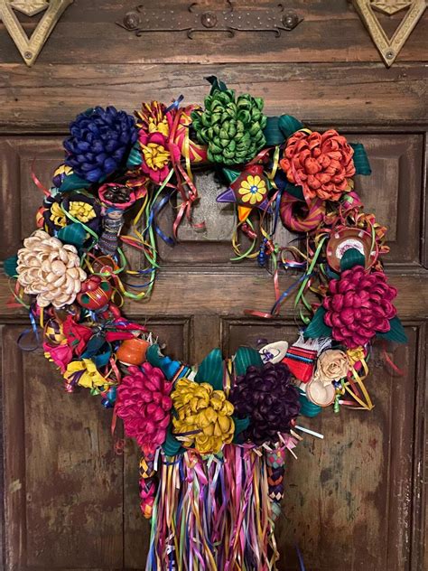 Fiesta Wreath Viva Fiesta Wreath Cinco De Mayo Wreath Etsy