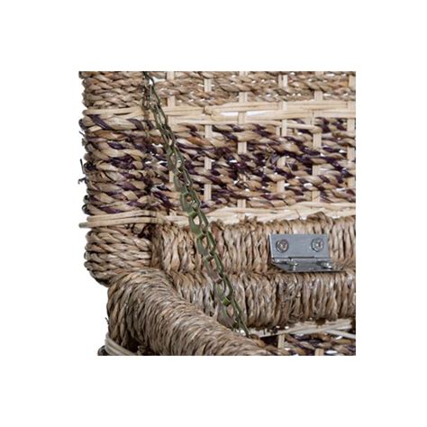 Lot De Paniers Rangement Tress Cm Naturel