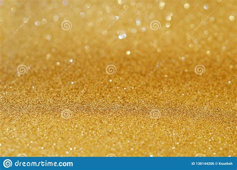 Fundo Dourado Do Glitter Foto De Stock Imagem De Feriado