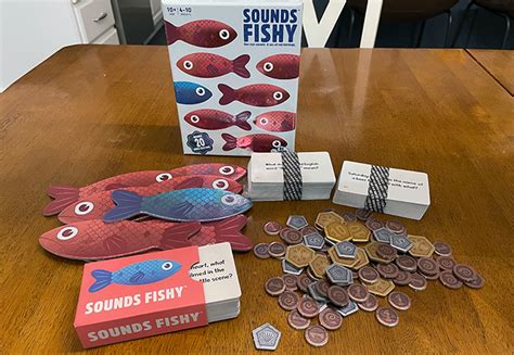 Sounds Fishy party game review - The Board Game Family