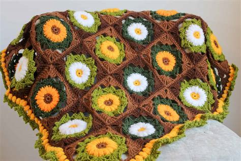 Crochet Flower Granny Square Blanket Pattern | Best Flower Site