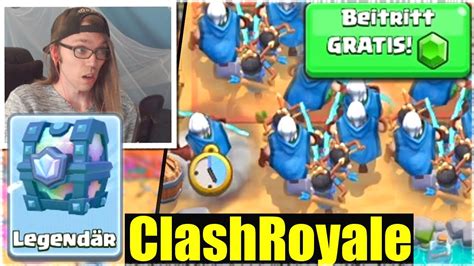 Bekomme Ich Eine Gratis LegendÄre Truhe Clash Royale [deutsch German] Youtube