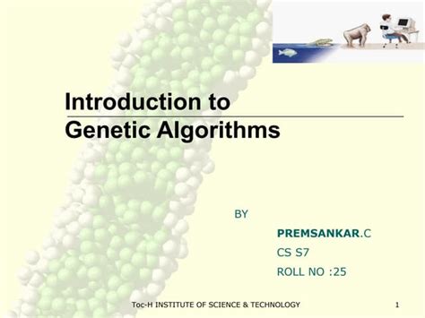 Introduction To Genetic Algorithms Ppt