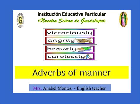 U7 Adverb Of Manner 3 Ero 2a Ppt