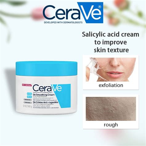 Cerave Renewing Sa Cream For Rough And Bumpy Skin 340g Shopee Philippines