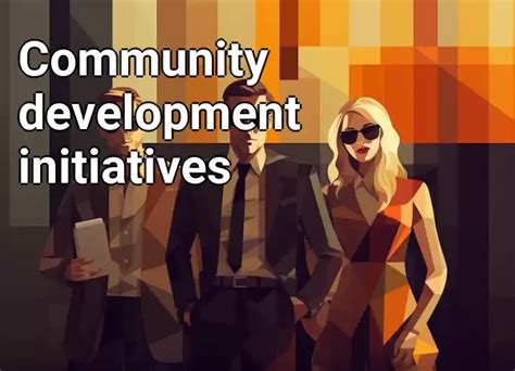 Community development initiatives – Business.Gov.Capital