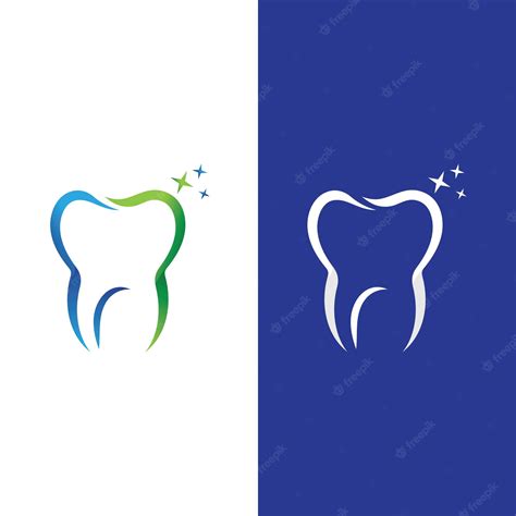 Premium Vector Dental Logo Template Vector Illustration