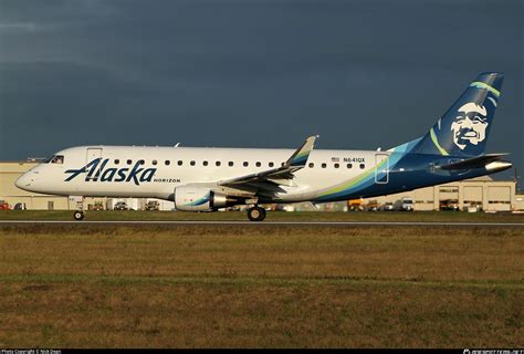 N641QX Alaska Airlines Embraer ERJ 175LR ERJ 170 200 LR Photo By Nick