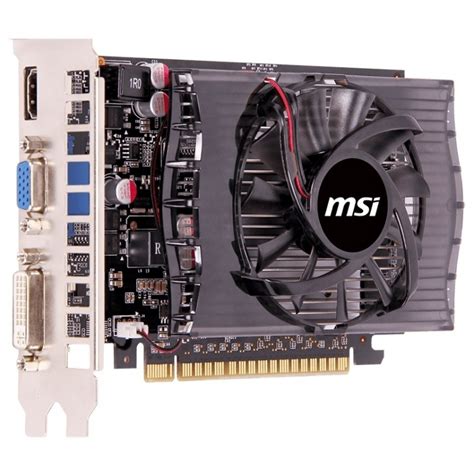 ᐉ Видеокарта MSI GeForce GT 730 4GB DDR3 N730 4GD3 купити в Києві і