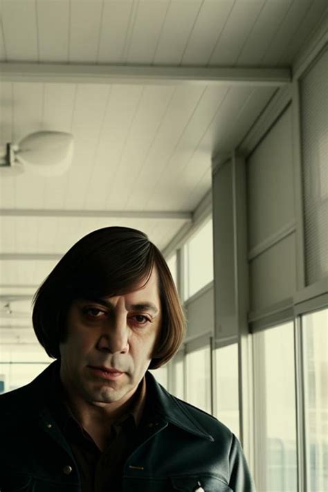 Anton Chigurh (No Country for Old Men) / Javier Bardem - AIEasyPic