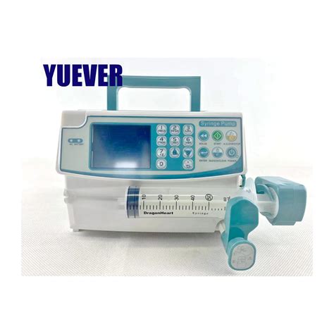 Portable Medical Equipment Single Double Channel Syringe Pump Infusion