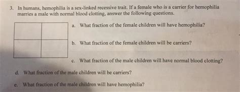 Solve This Sex Linked Traits Practice Problem Brainly