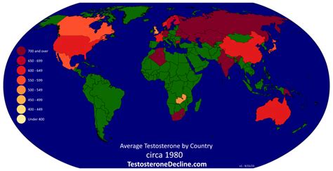 Testosterone Levels 100 Years Ago TestosteroneDecline