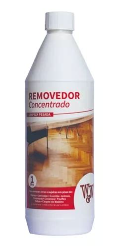 Removedor De Ceras E Sujeiras Concentrado 1l W W Madeira MercadoLivre