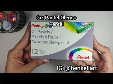 REVIEW GIZ PASTEL OLEOSO DA PENTEL YouTube