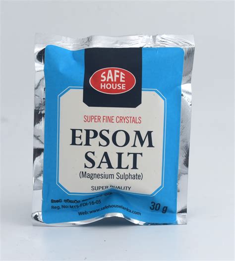 EPSOM SALT (MAGNESIUM SULPHATE) 30 G - Now On Super