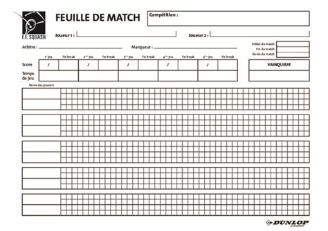 Feuille De Match Handball Pdf Notice Manuel D Utilisation