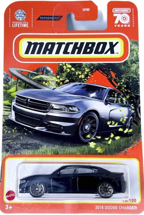 Matchbox Dodge Charger 2018 Imported Hkw99 Crazy 4 Diecasts