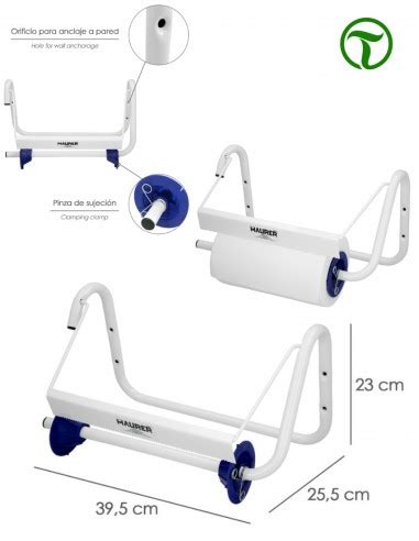 Soporte Rollo Papel Industrial Para Pared