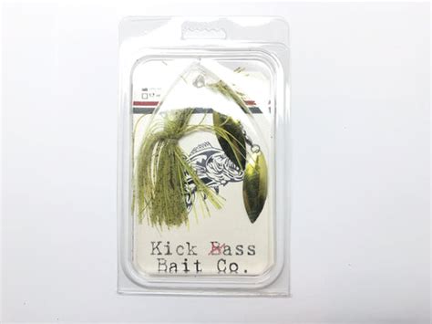 Kick Bass Bait Co 38 Oz Spinnerbait In Watermelon Candy Color My