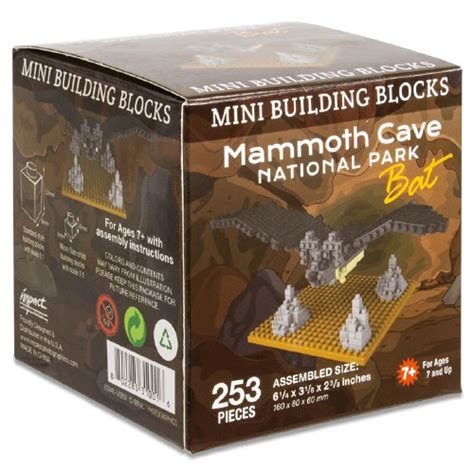 Mammoth Cave Bat Mini Blocks - Shop Americas National Parks