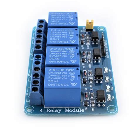 Hobbytronics Channel Relay Module With Opto Coupler V