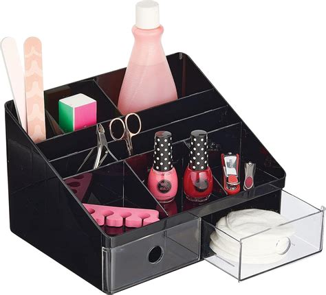 MDesign Contenitore Portatrucchi Organizer Per Cosmetici In Plastica