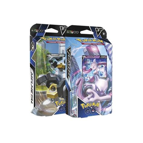 Pok Mon Tcg Pok Mon Go V Battle Deck Mewtwo Vs Melmetal Pok Mon