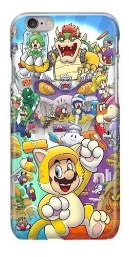 Funda Celular Mario World Gamer Disp Para Toda Marca De Ce Envío gratis