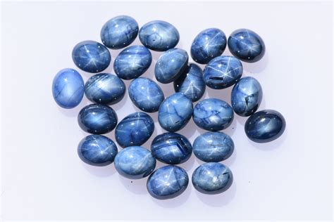 6 Natural Madagascar Blue Star Sapphires - Simply Sapphires