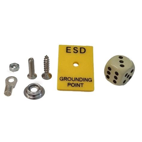 Mountable Earth Grounding Point With 10mm Male Stud