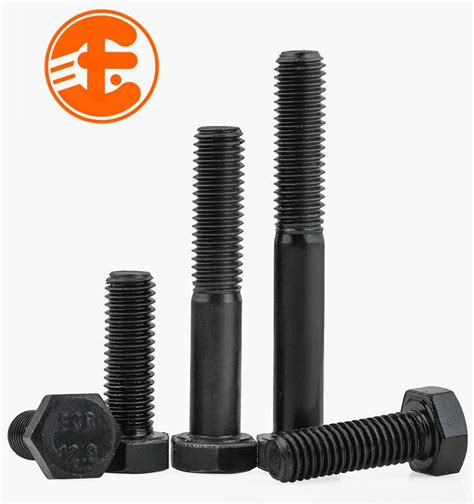 Grade Oxid Black High Quality Strength Hex Bolt Hexagon