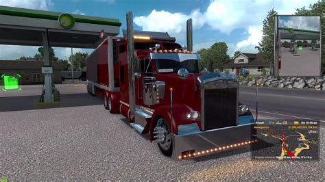 American Truck Simulator Kenworth W900 Youtube