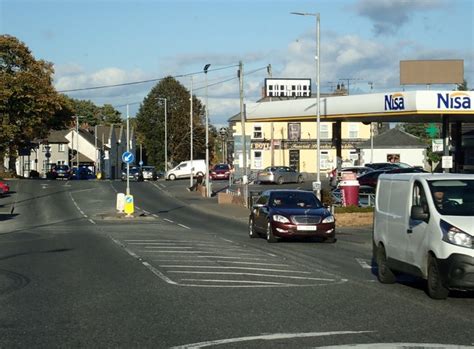 The A25 At The Centre Of The Village Of Eric Jones Geograph Ireland