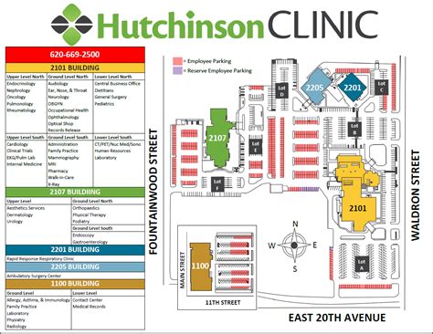 Campus Map — Hutchinson Clinic