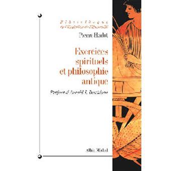 Exercices spirituels et philosophie antique broché Arnold I