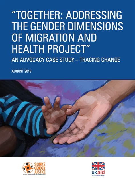 Together Addressing The Gender Dimensions Of Migration And Health