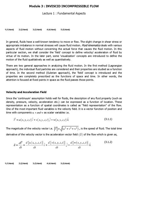 Flow Lines Fluid Mechanics Mechanical Engineering | Study notes Fluid Dynamics | Docsity