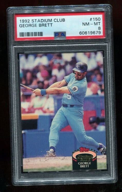 1992 Topps Stadium Club 150 George Brett For Sale Online EBay