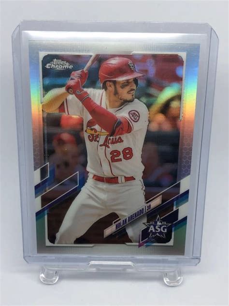 2021 Topps Chrome Nolan Arenado ASG Refractor St Louis Cardinals ノーラン