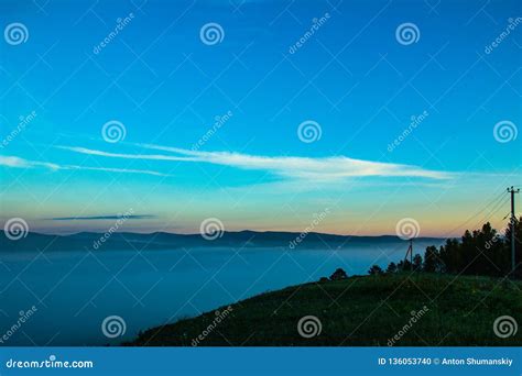 Blue color of nature stock photo. Image of color, early - 136053740