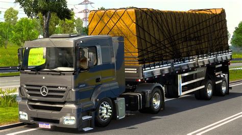 MOD MERCEDES AXOR CARRETINHA 2 EIXO TOP ETS2 1 47 YouTube