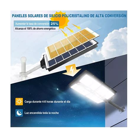 L Mpara Led Solar Luminaria Suburbana Alumbrado P Blico Eo Safe Imports