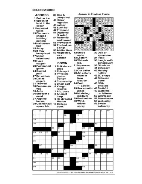 Printable Crossword Com - Free Crossword Puzzles Printable