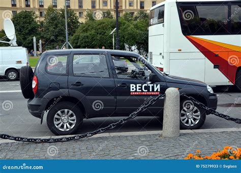 Official Car of TV Programme Vesti (VGTRK) Editorial Stock Photo - Image of radio, press: 75279933