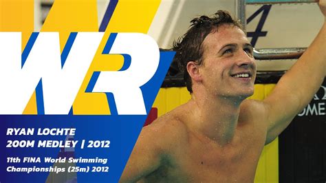 World Record Wednesday Ryan Lochte M Medley Youtube