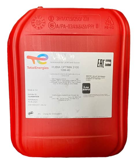 Масло моторное Total 10W-40 Синтетическое - купить в интернет-магазине ...